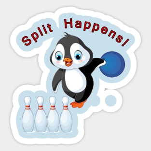 Split Happens Sticker